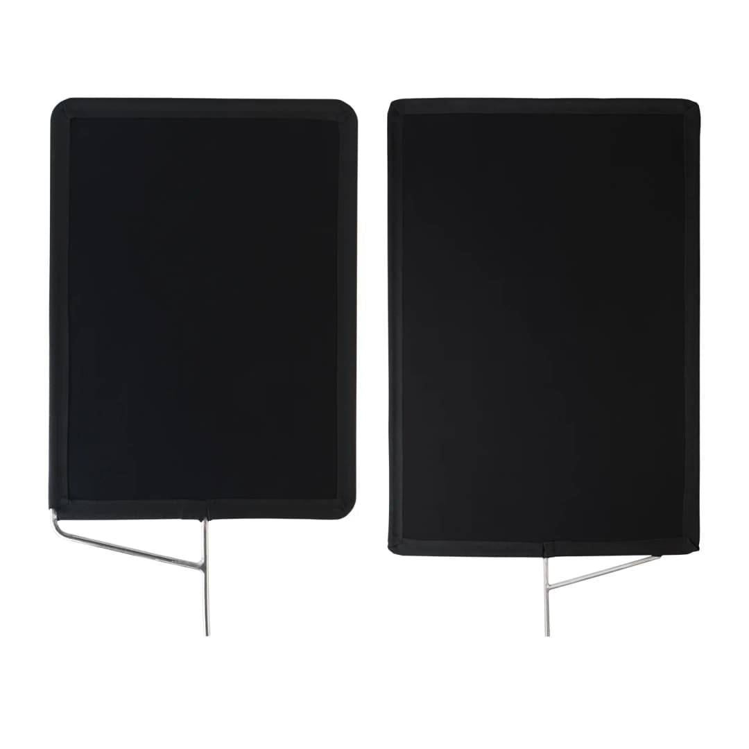 Flame-Retardant Black Flags