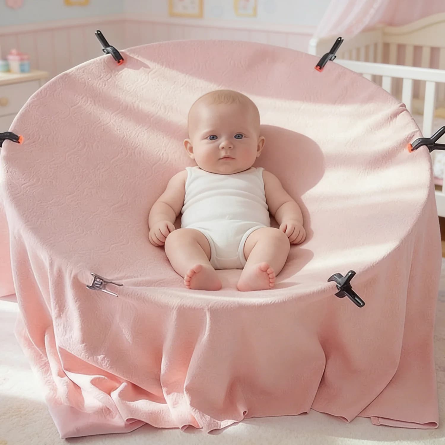 Baby-Posing Beanbag With Frame - 6