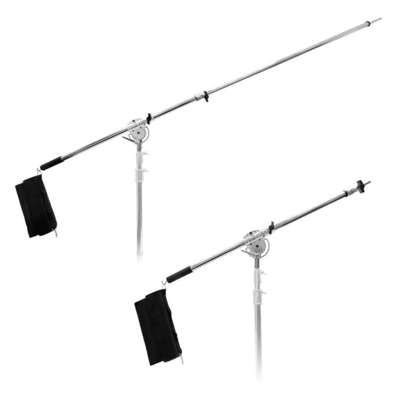 Super Heavy Duty 120-220cm Stainless Steel Boom Arm with Sand Bag