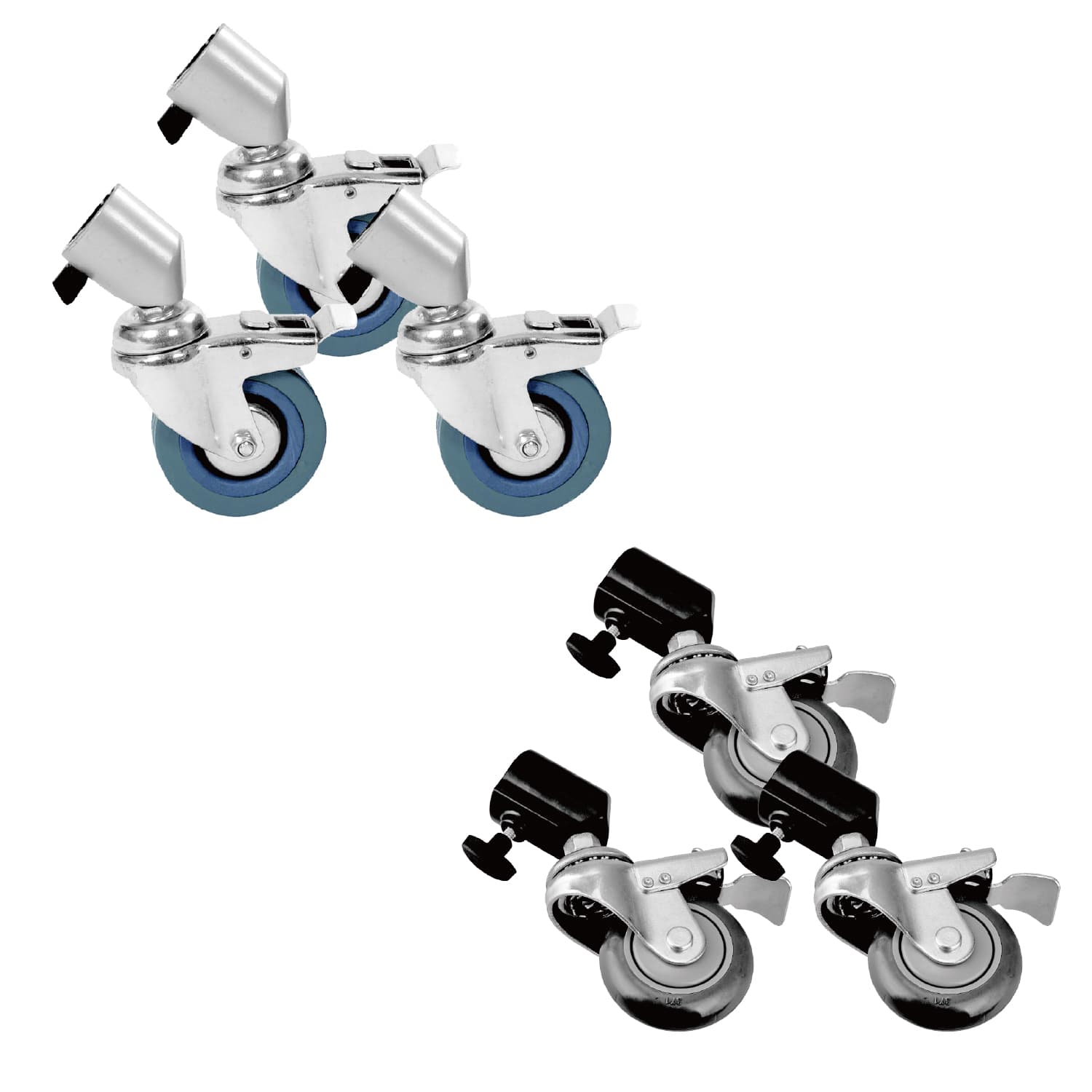 Wheel Caster Set (3-Pack)