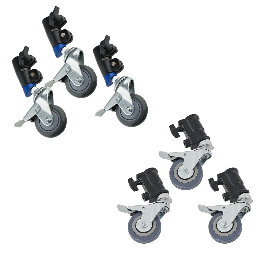 Wheel Caster Set (3-Pack)