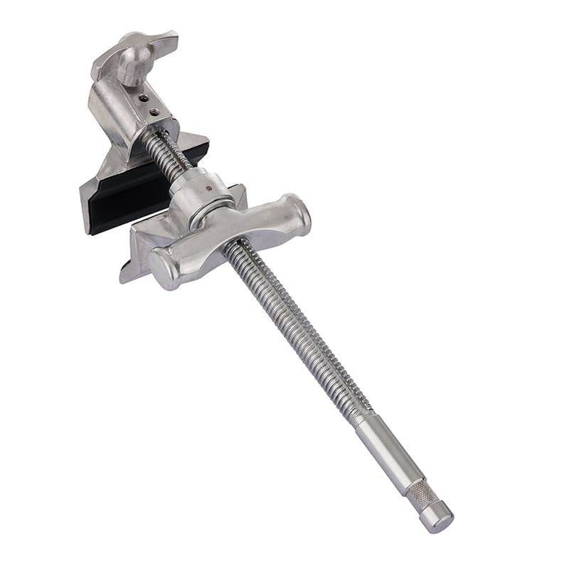 End Jaw Clamp with 5/8'' Pin & Hex Receiver