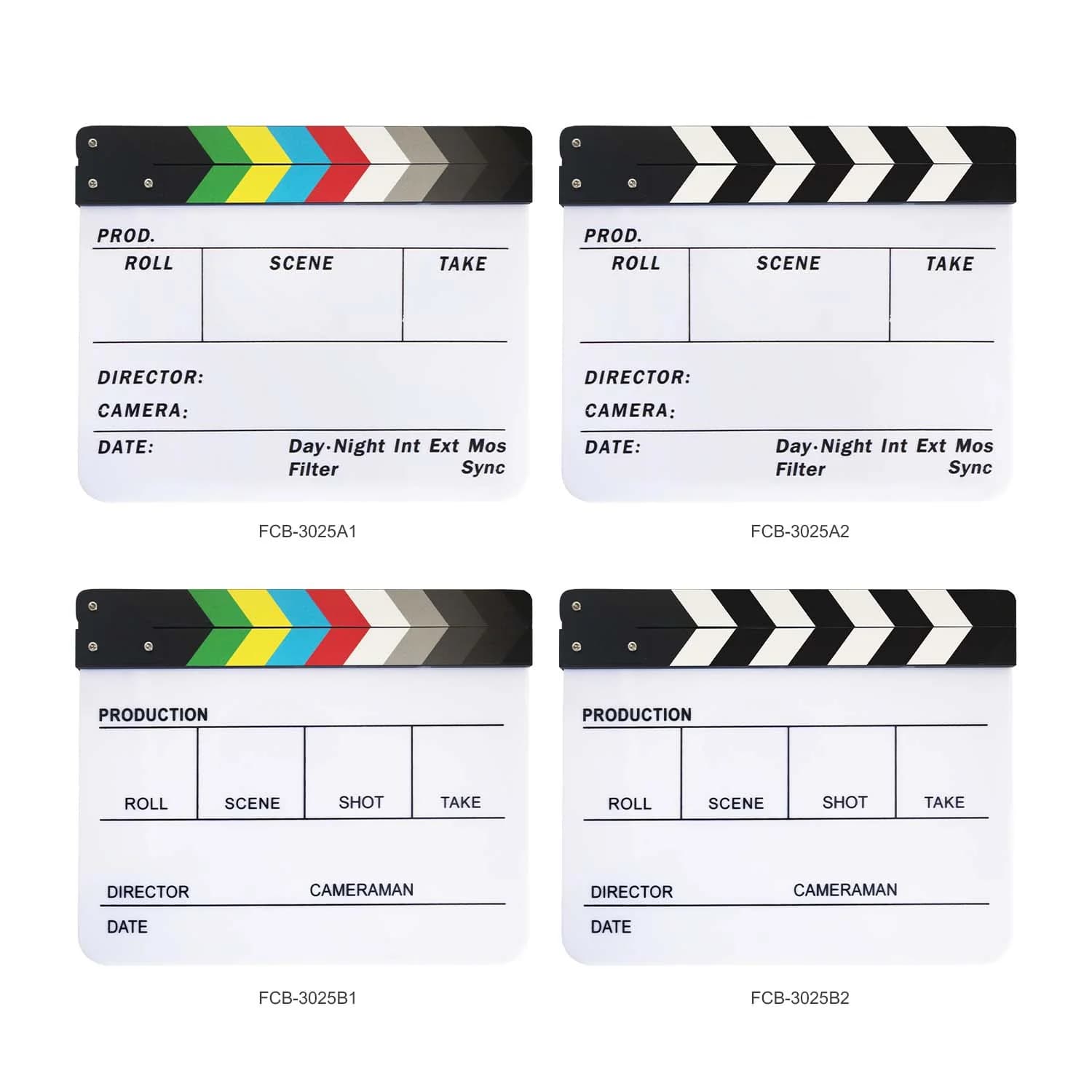Production Clapper Slate