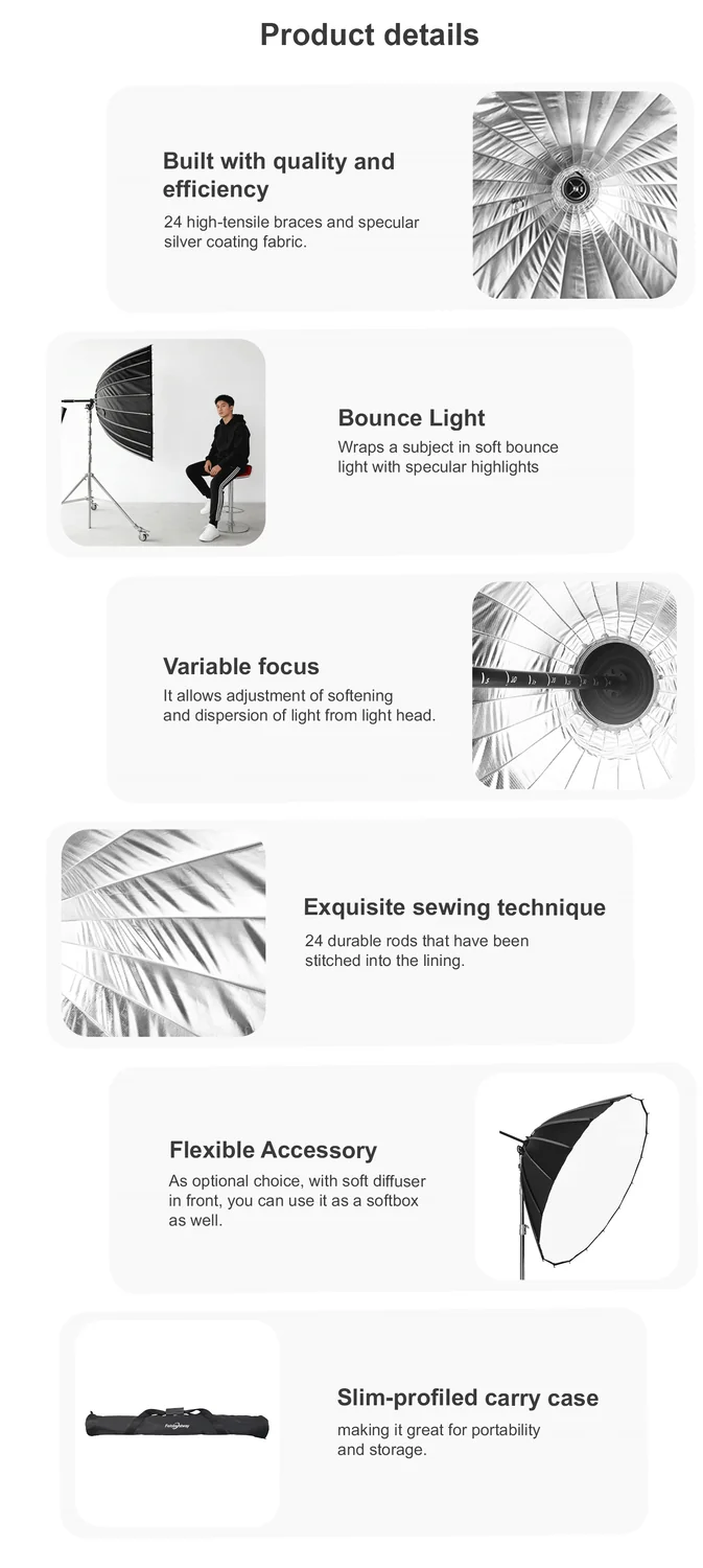 Deep Parabolic Umbrella detail 3
