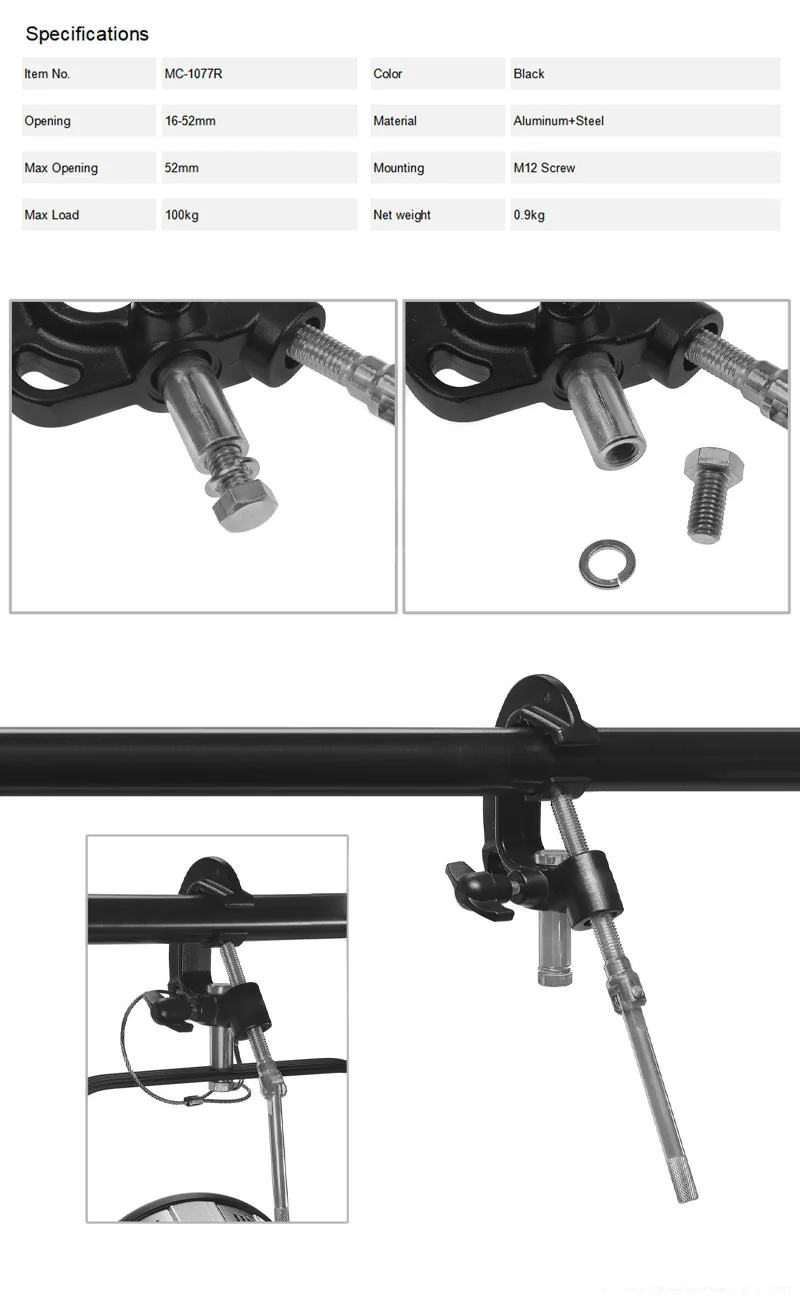 Pipe Clamp detail 4
