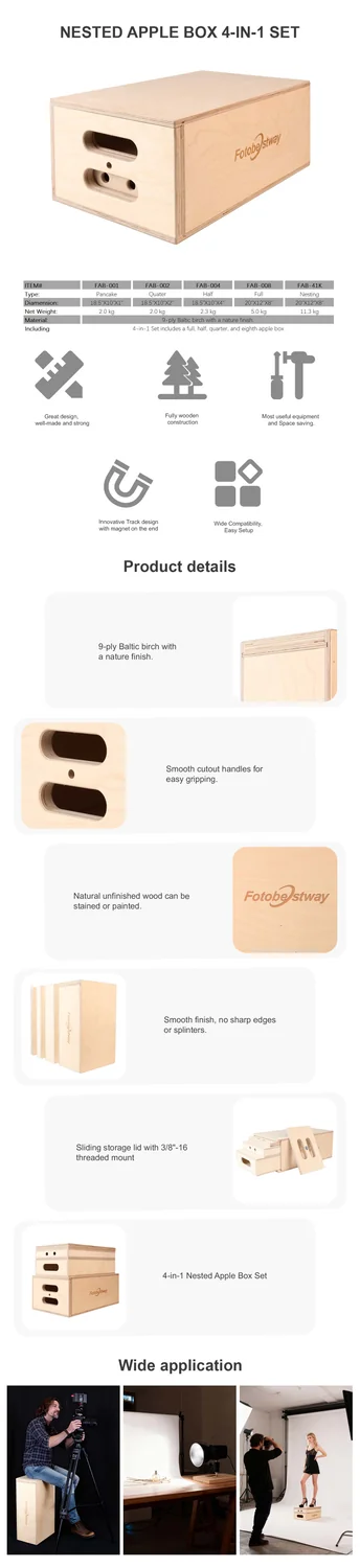 Nested Apple Box 4-in-1 Set detail 1