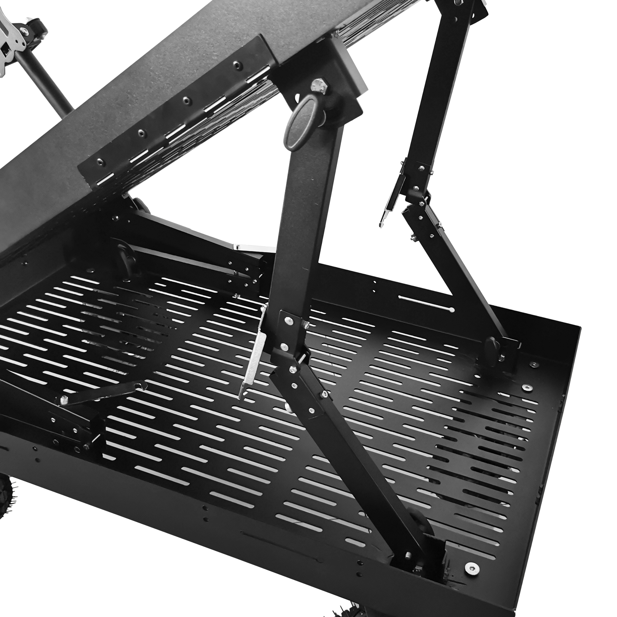 Heavy-Duty Foldable Video Production Cart - 3