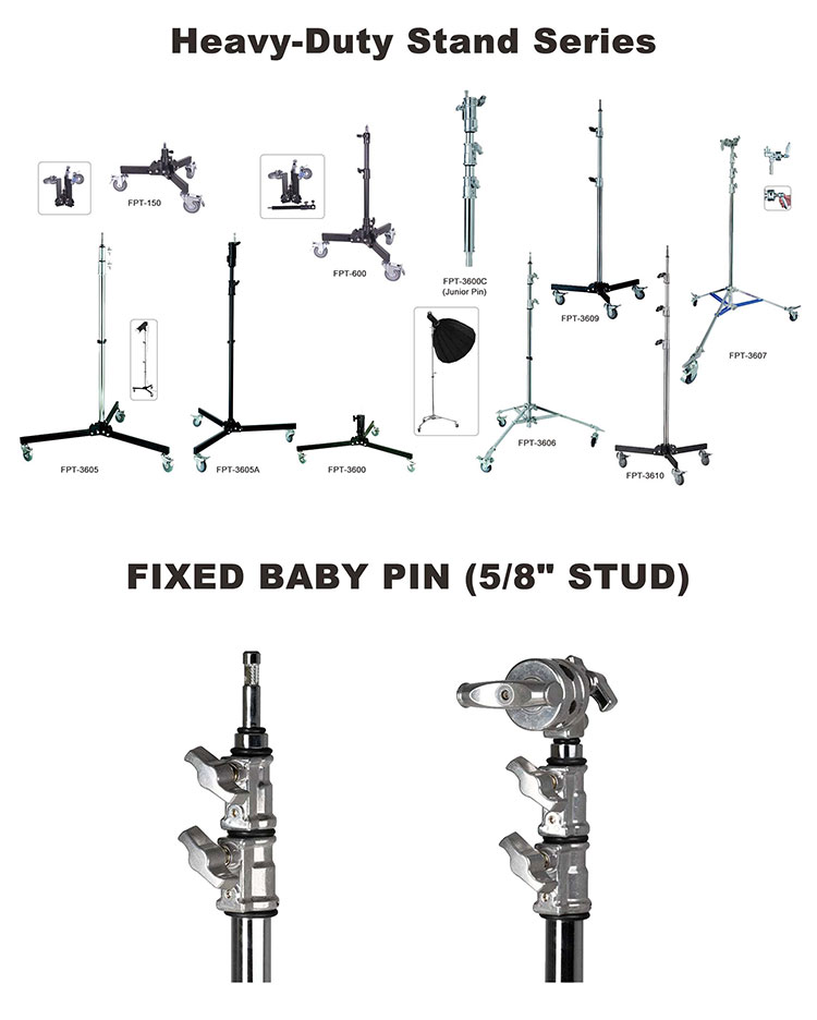 HD Studio Light Stand detail 1