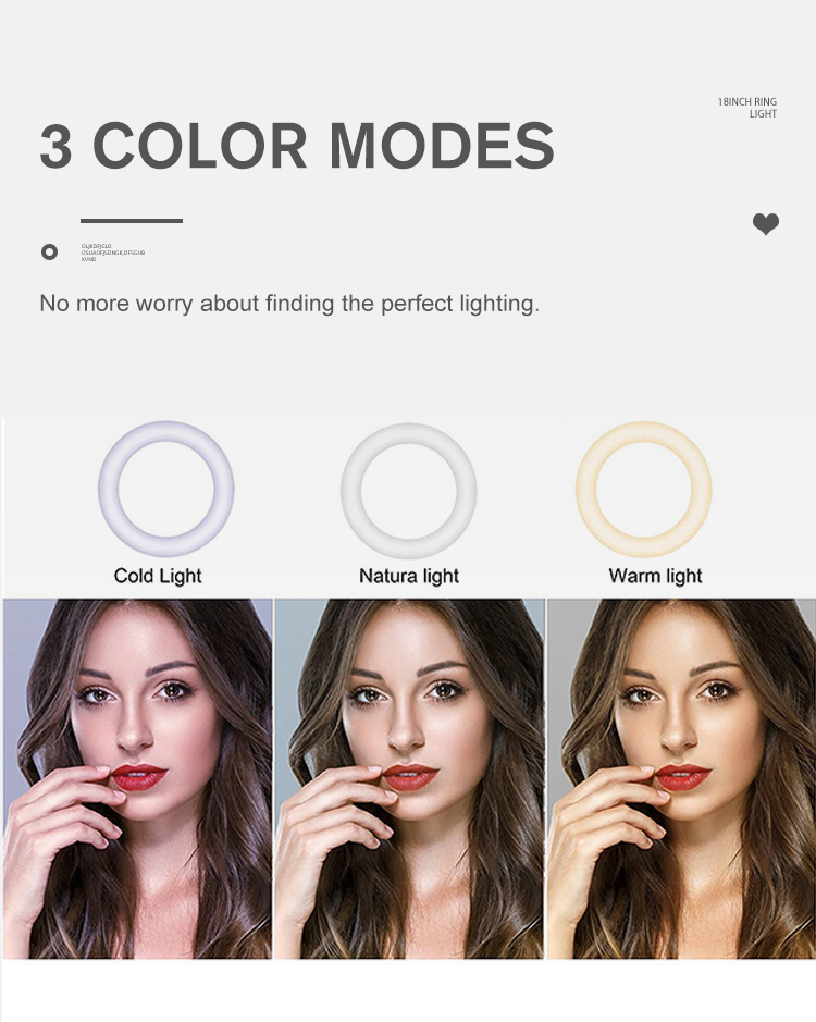 18inch Ring Light Kit detail 3