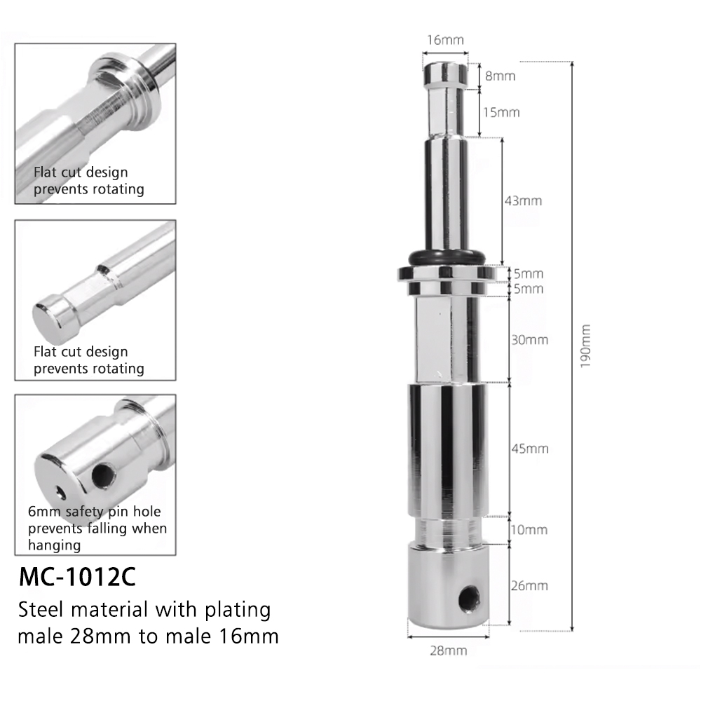 28mm-16mm Stud Adapters - 5