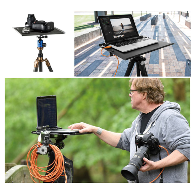 45x40.5cm Utility/Laptop Tray with Strap - 9