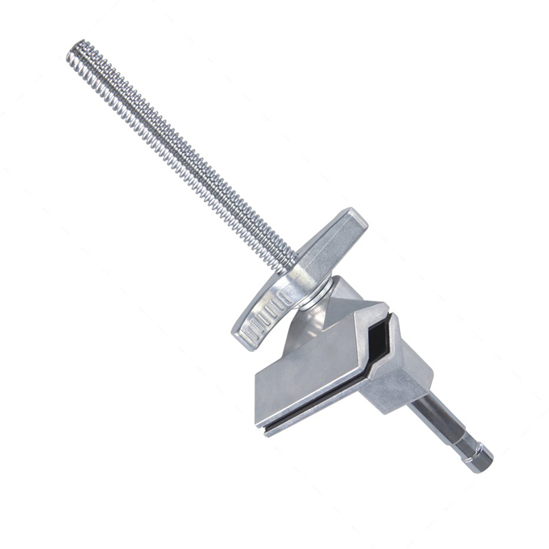 End Jaw Clamp with 5/8'' Pin & Hex Receiver - 5