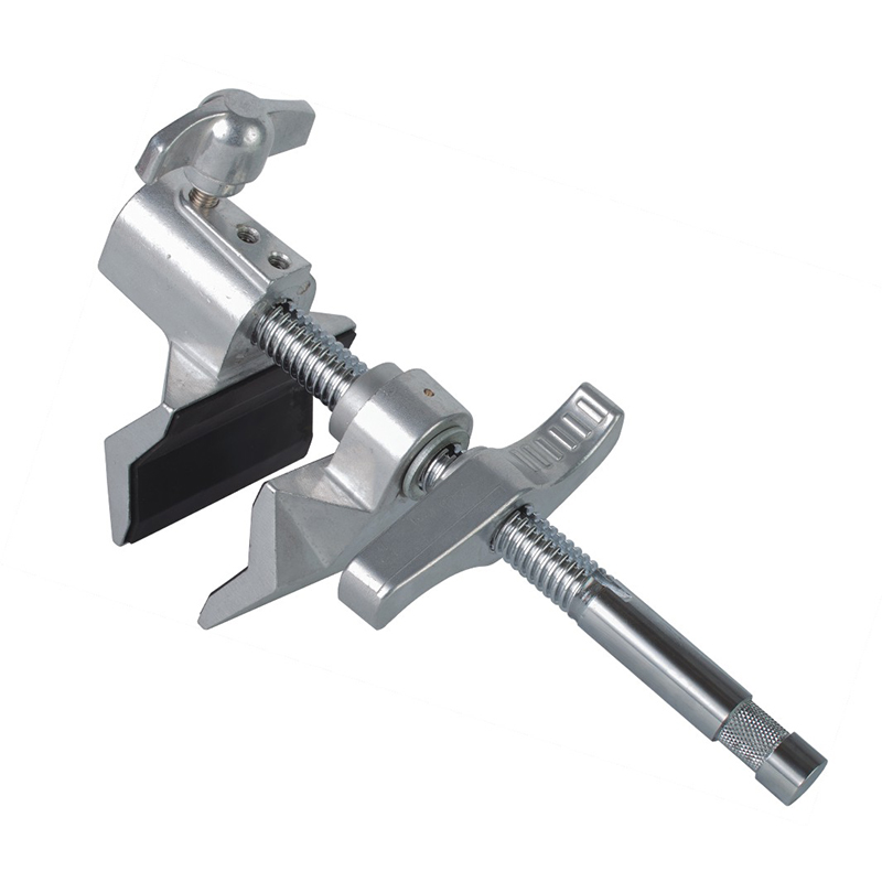 End Jaw Clamp with 5/8'' Pin & Hex Receiver - 8
