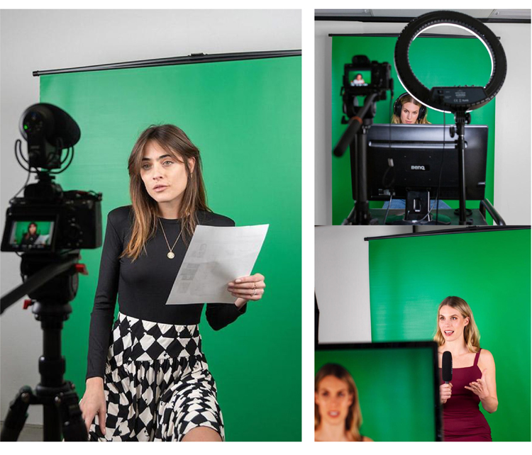 Pull Up Chroma Key Green Screen Background - 11