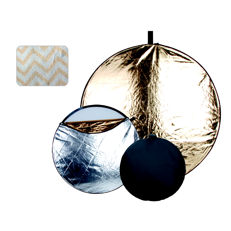 5 IN 1 Weaving/Sunlight Collapsible Reflector Disc. FRDW5-110C ...
